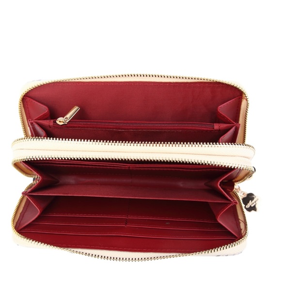 Brangio Retro Rebet Vintage Vegan Leather Wallet - Picture 3 of 3